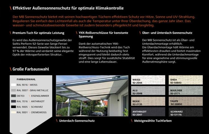 Offerings Markise Beschreibung